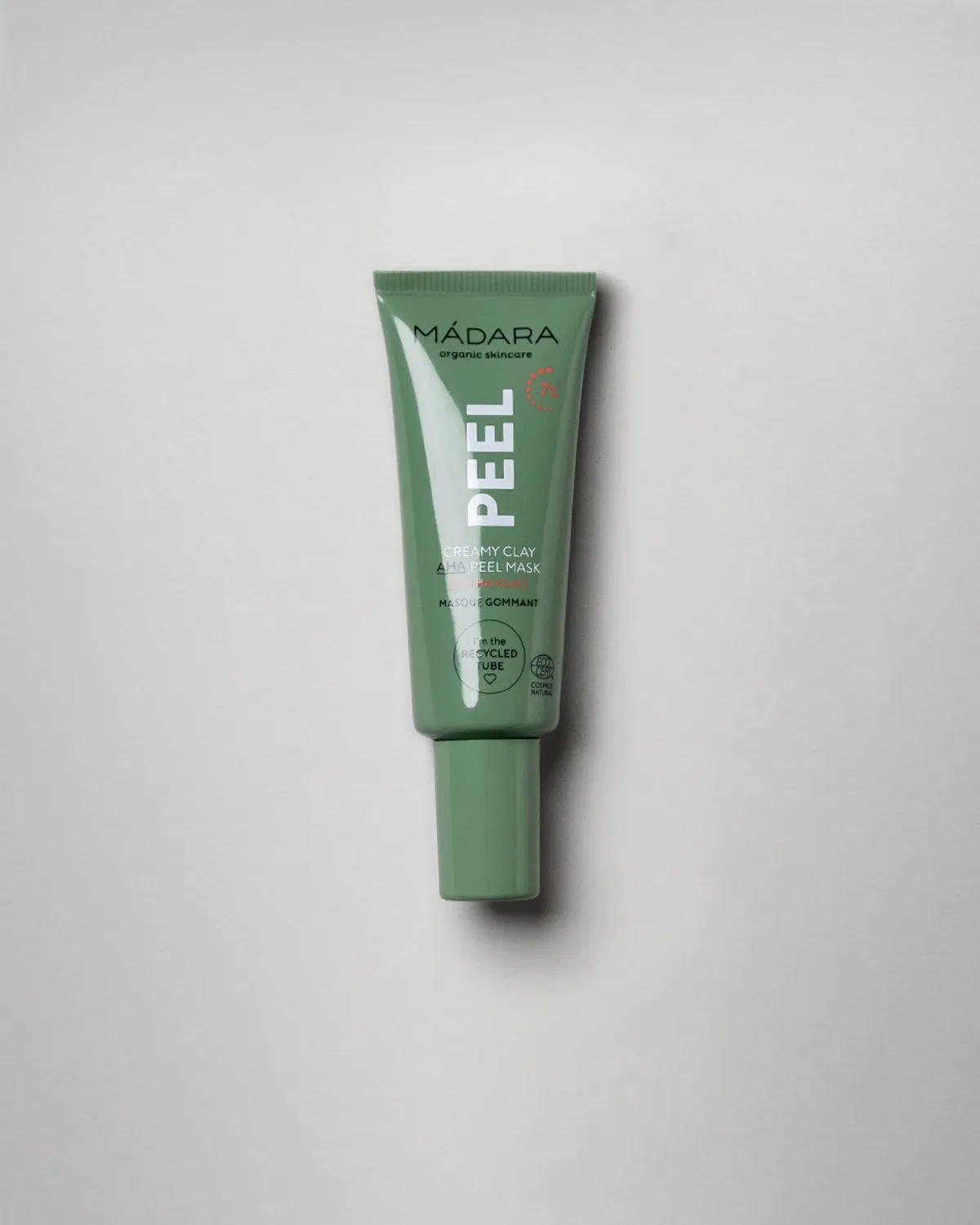 Mádara Creamy Clay Masque Visage AHA Échantillon exfoliant