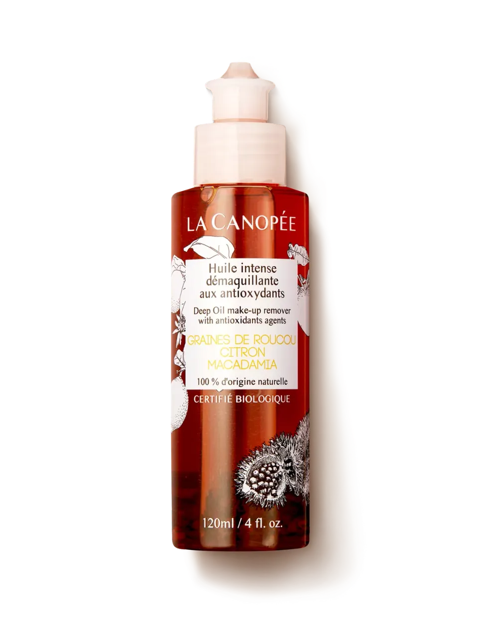 La Canopée Huile intense huile démaquillante 120 ml