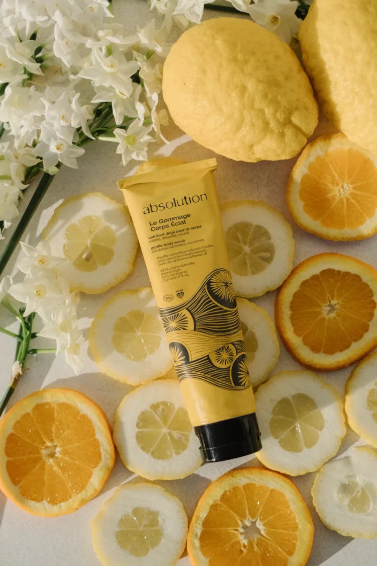 Absolution Gommage Corps Éclat exfoliant doux karité
