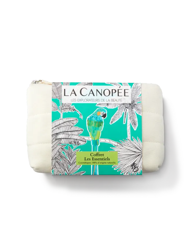 La Canopée Les Essentiels coffret 4 soins voyage peau normale