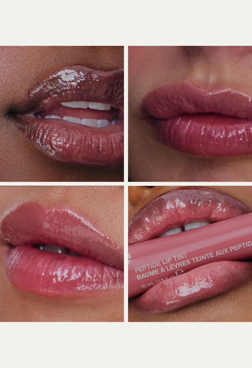 Rhode Peptide Lip Tint gloss lèvres Salty Tan 10 ml brillant