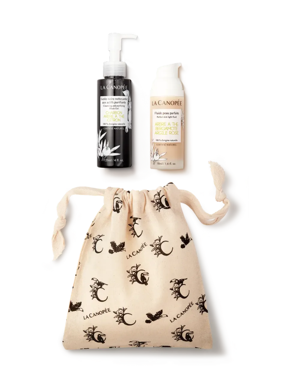 La Canopée Après-Rasage pochette homme 120ml+50ml