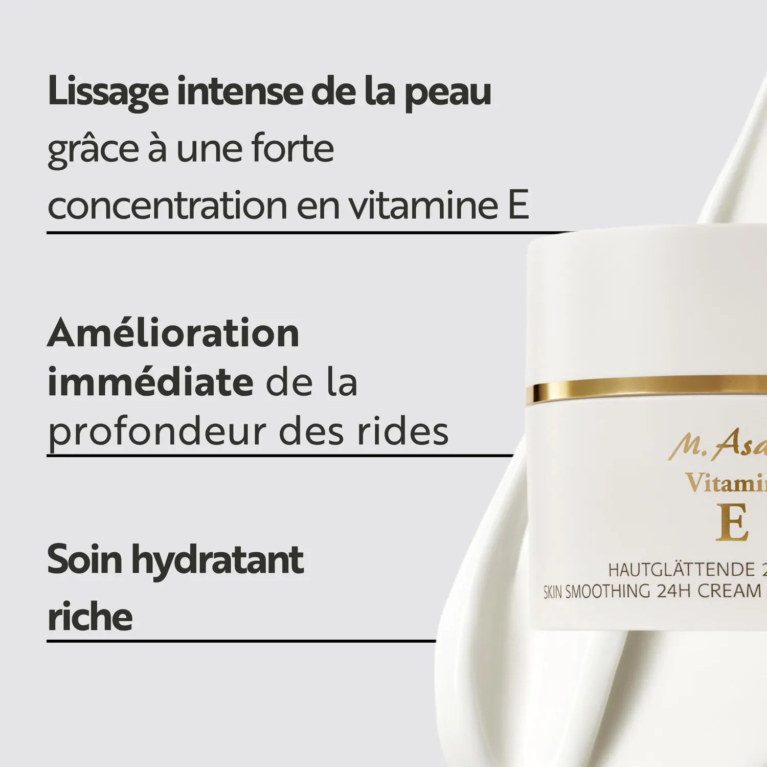 M. Asam Vitamin E crème visage 50 ml anti-oxydante