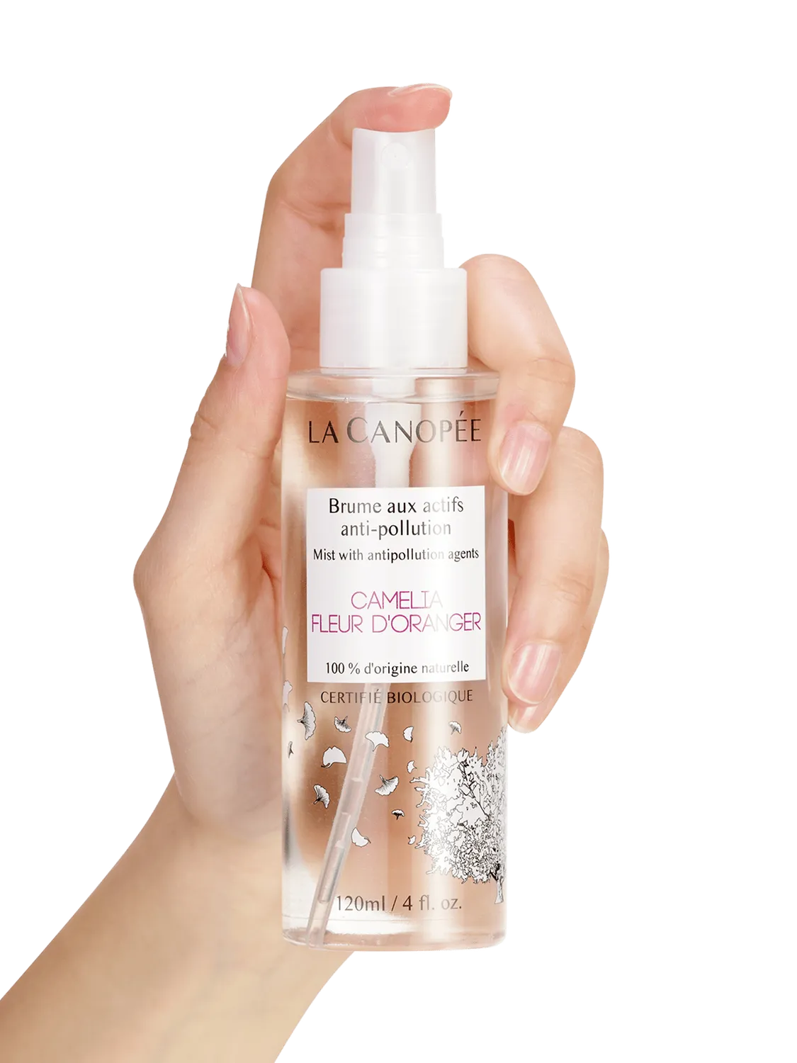 La Canopée Brume anti-pollution visage 120 ml fleur d'oranger