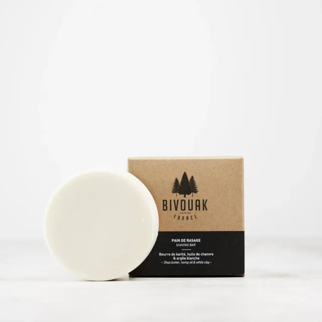 Bivouak Pain de rasage solide 90 g apaisant