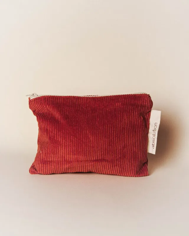 Absolution Velours Côtelé trousse maquillage coton bio