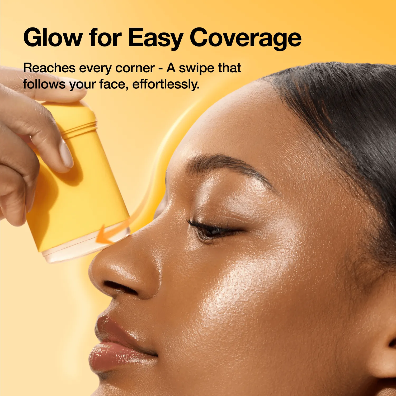 Anua Invisible Glow Finish stick solaire glow retouche