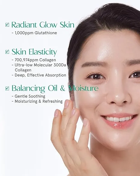 From the Skin Glutathione Collagen brume ampoule 80ml éclat