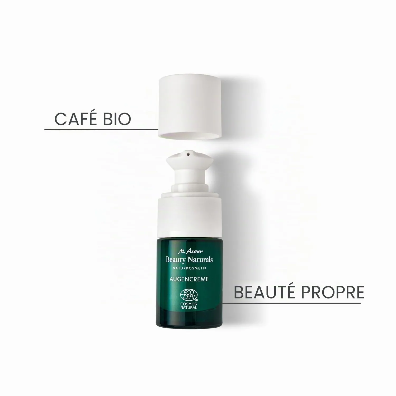 M. Asam Beauty Naturals crème yeux 15 ml anti-cernes