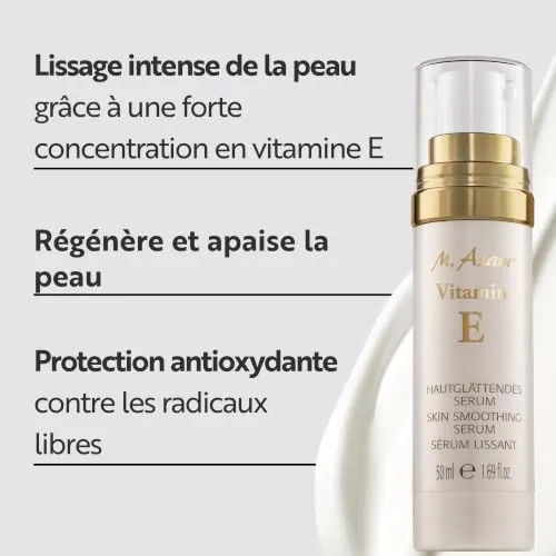 M. Asam Vitamin E sérum lissant visage 50ml abricot