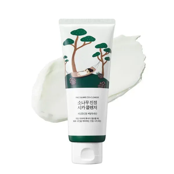 Round Lab Pine Calming Cica nettoyant 150 ml doux