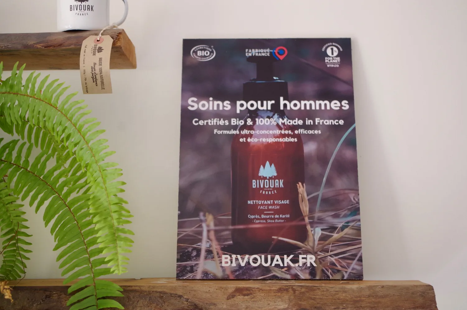 Bivouak Affiche A3 PLV carton rigide 29,7x42 cm