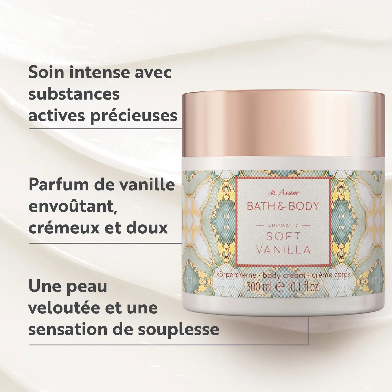 M. Asam Soft Vanilla crème corps vanille 300 ml gourmande