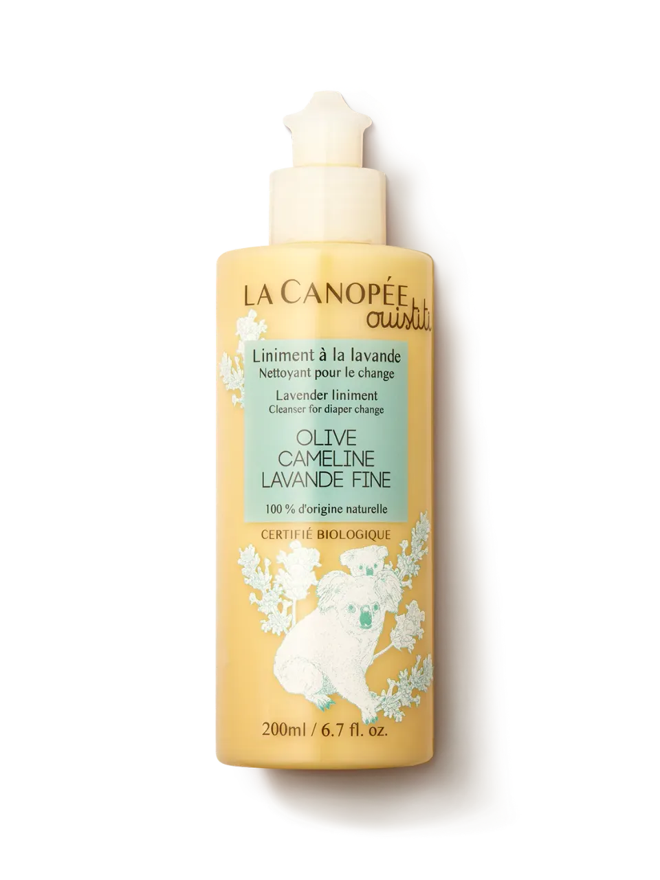 La Canopée Liniment lavande change bébé 200 ml