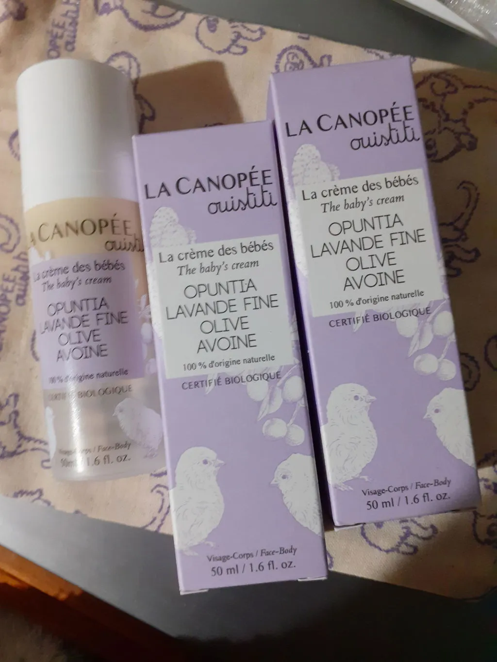 La Canopée Crème des Bébés crème 50 ml atopique