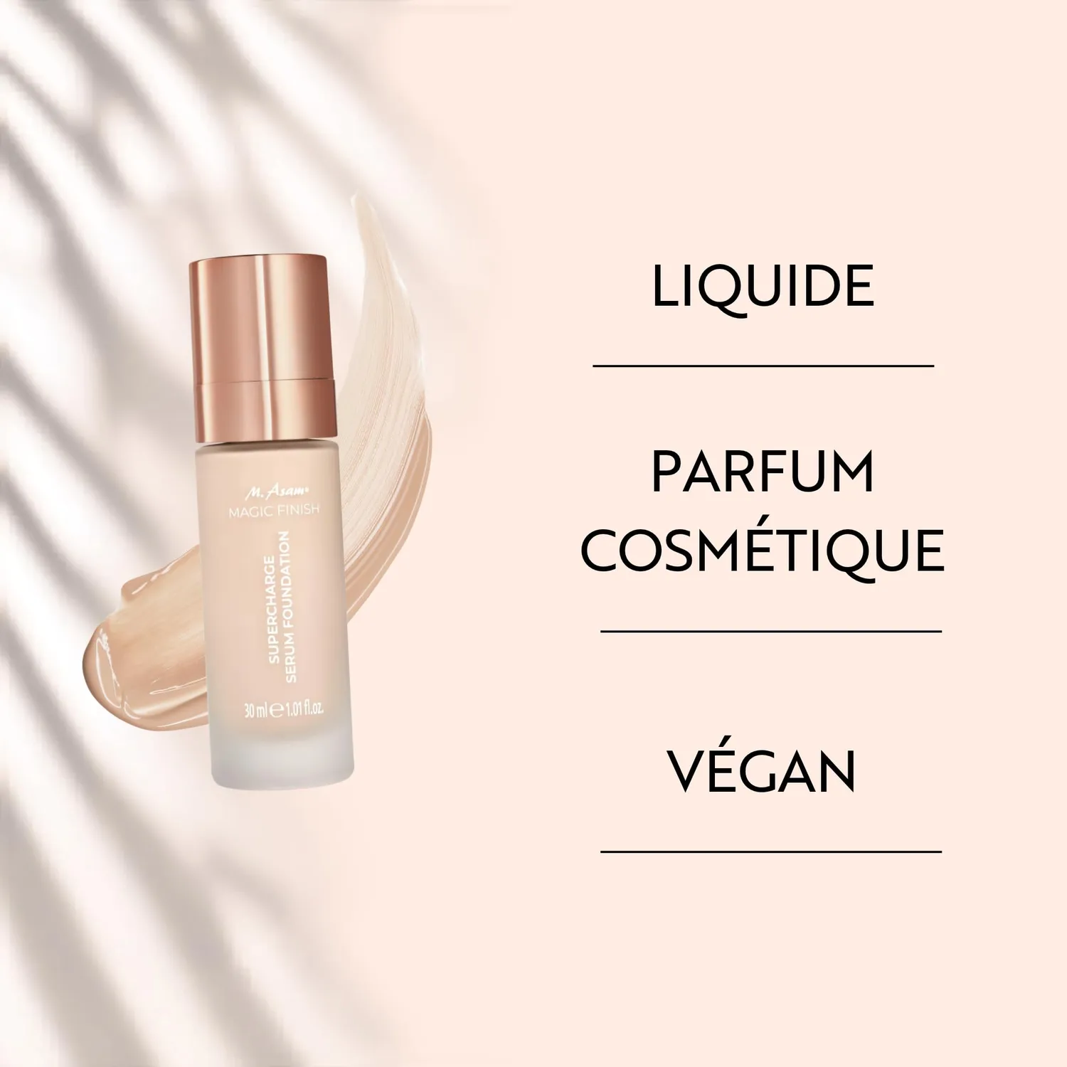 M. Asam Magic Finish Supercharge Sérum de Teint 30ml Soft Ivory