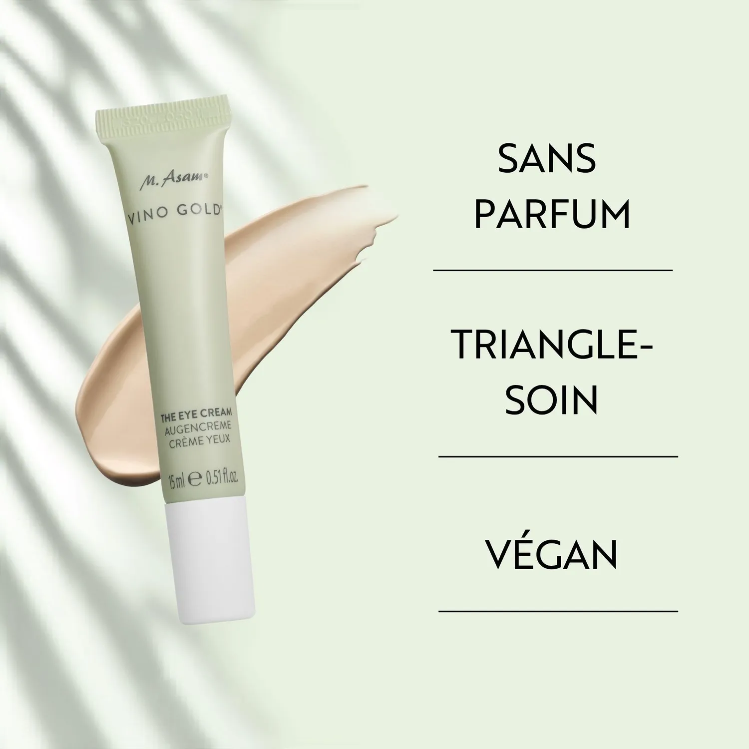 M. Asam Vino Gold Crème contour des yeux 15 ml caféine