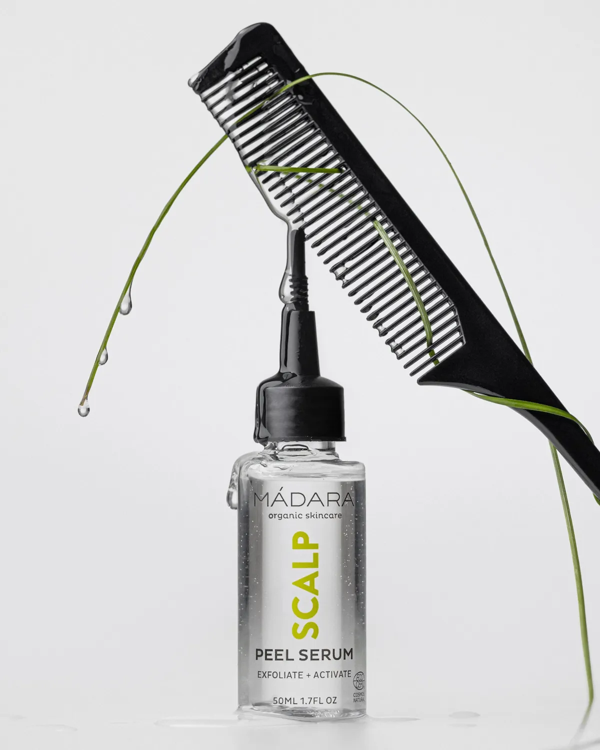 Mádara Scalp Peel sérum cuir chevelu 50 ml acide lactique
