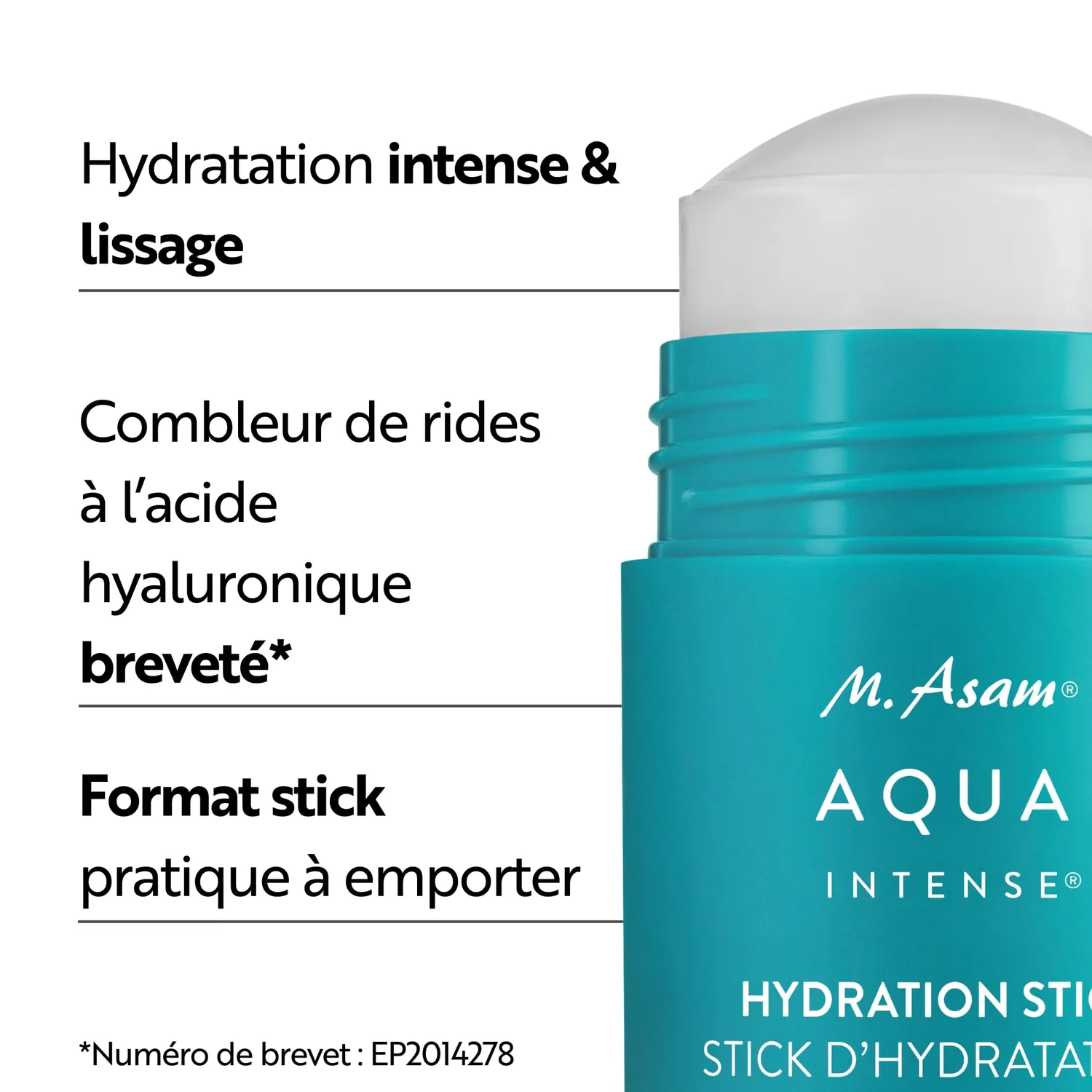 M. Asam Aqua Intense stick hydratant 30 g