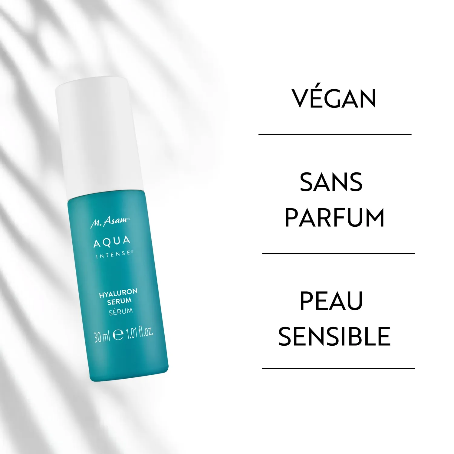 M. Asam Aqua Intense sérum hyaluronique 30 ml sans parfum