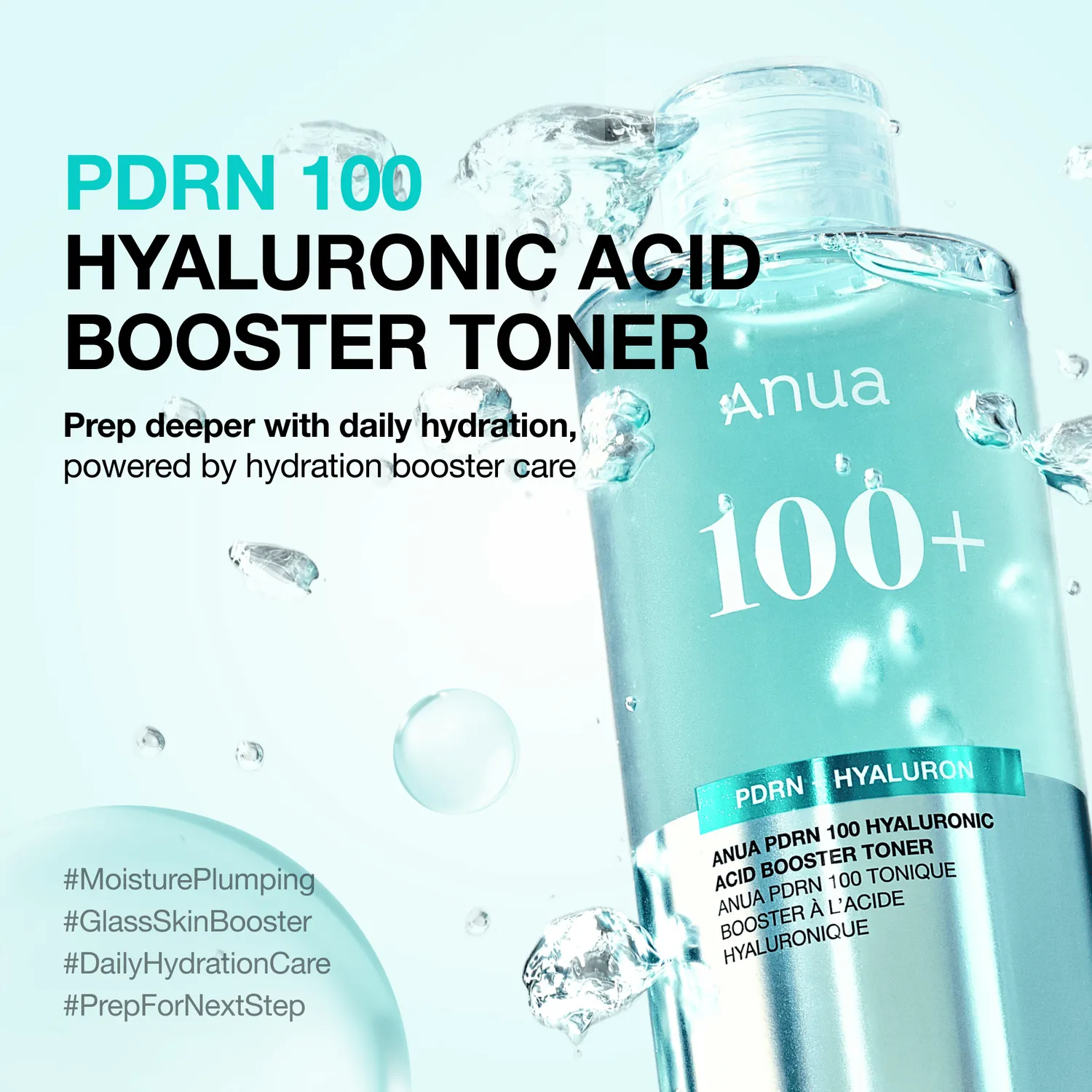 Anua PDRN 100 lotion tonique booster hydratante
