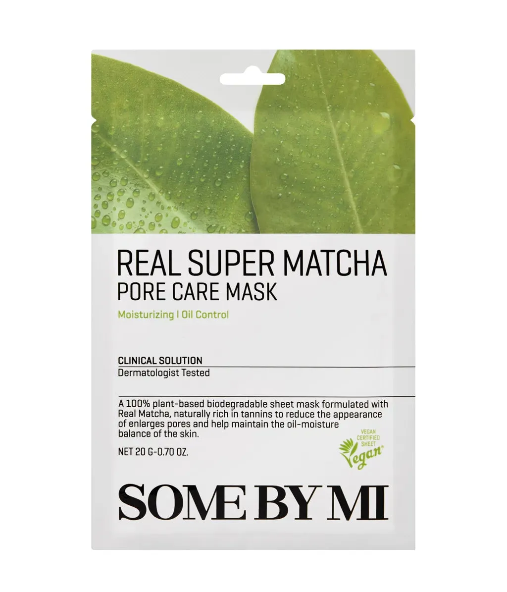 SOME BY MI Real Super Matcha masque visage pores