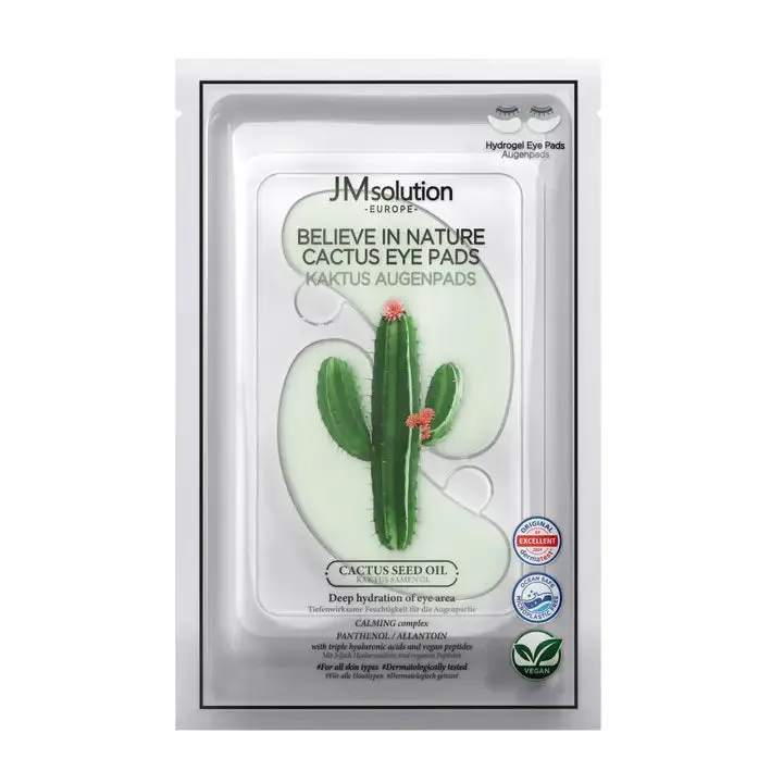 JMsolution Believe Cactus patch yeux hydrogel 1 paire