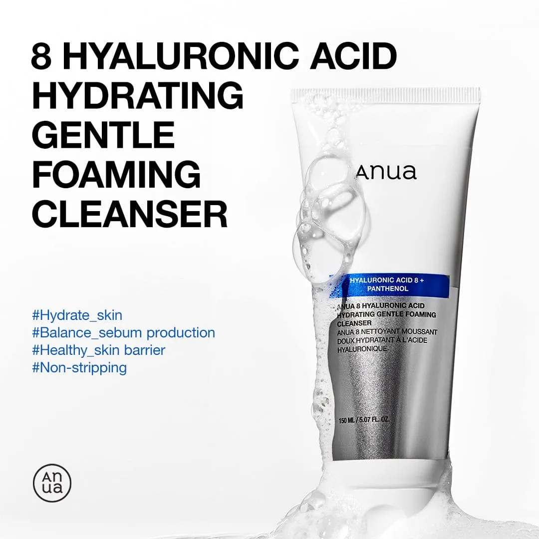 ANUA 8 Hyaluronic Acid nettoyant moussant doux