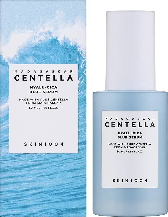 SKIN1004 Madagascar Centella Hyalu-Cica Blue Serum sérum 50 ml hydratant