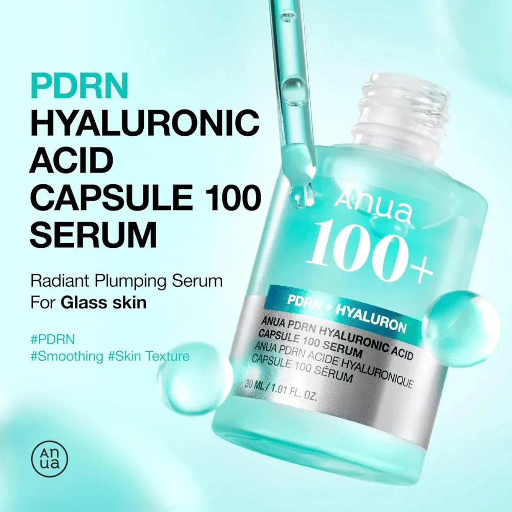 Anua PDRN sérum 30 ml acide hyaluronique éclat