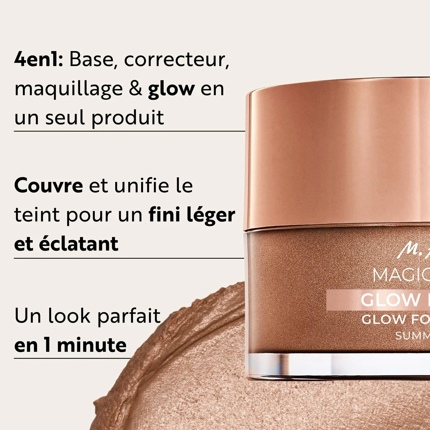 M. Asam Magic Finish Glow mousse teint 30 ml Summer Glow