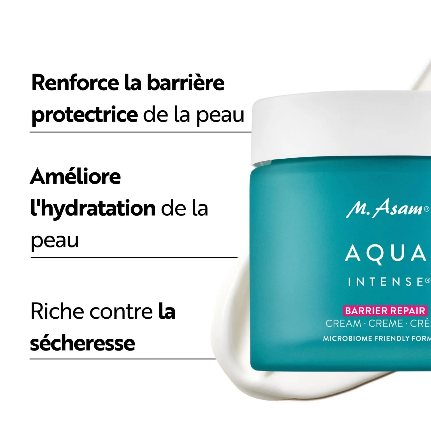 M. Asam Aqua Intense Barrier Repair crème visage 50 ml hydratante