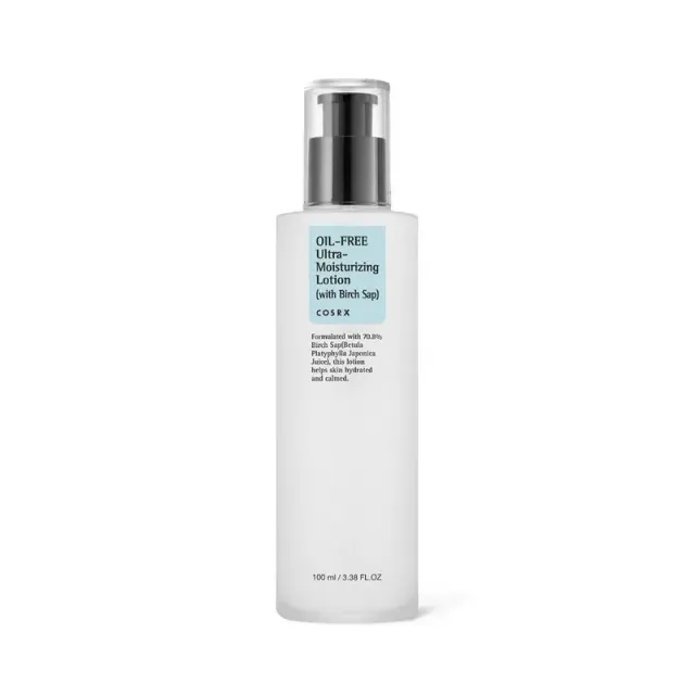 COSRX Oil Free Ultra Moisturizing Lotion 100 ml sève bouleau