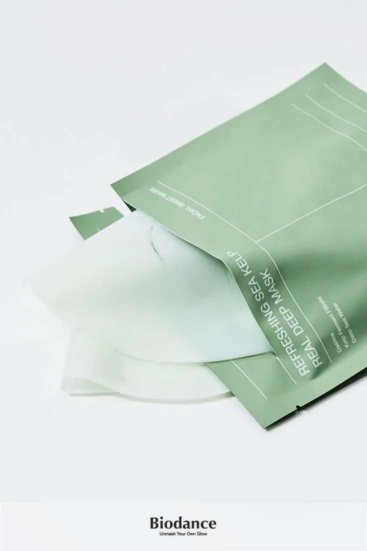 Biodance Real Deep Mask hydrogel varech 1 pièce apaisant