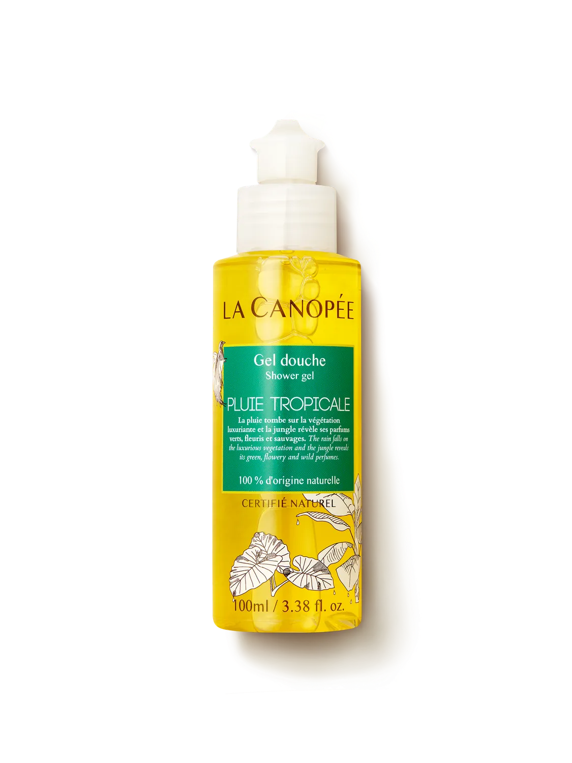 La Canopée Pluie Tropicale gel douche 200 ml orange douce