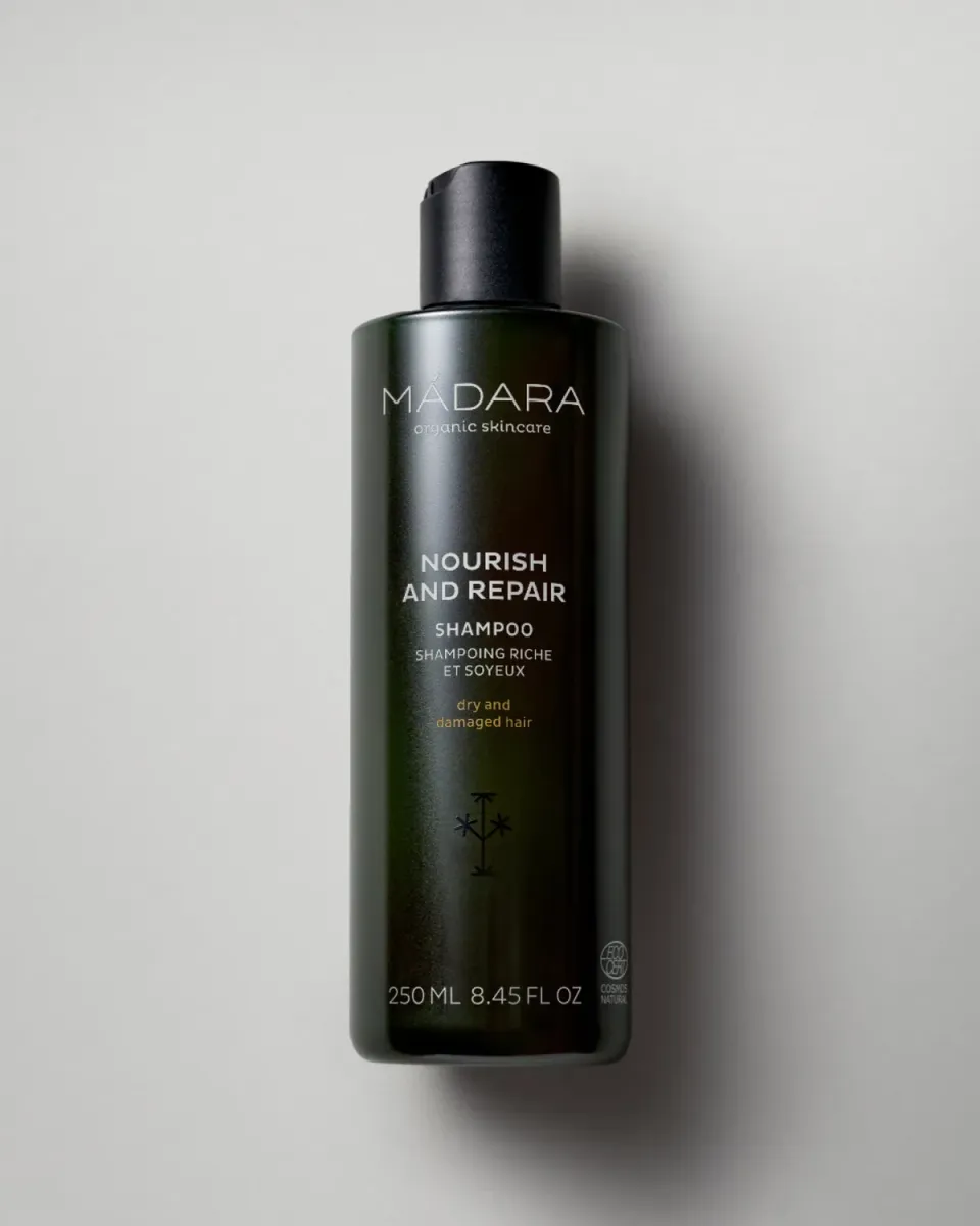 Mádara Nourish and Repair shampooing échantillon doux