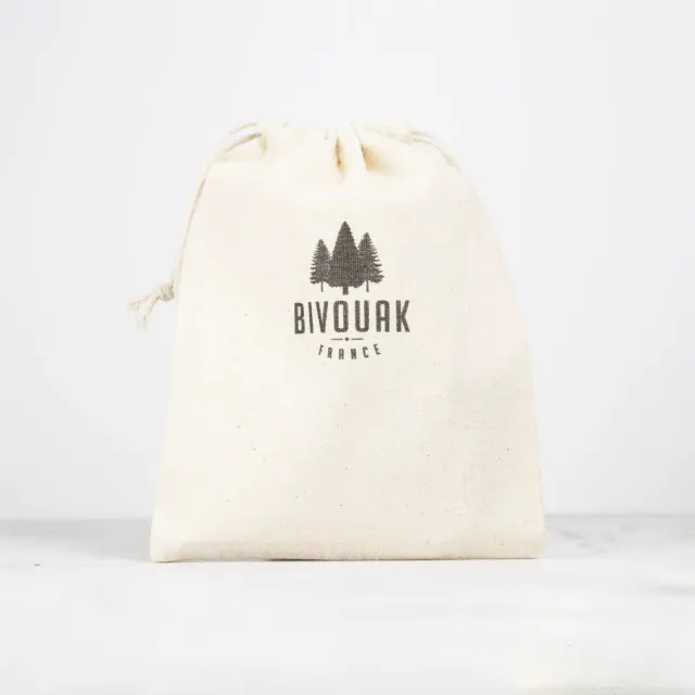 Bivouak Sac cadeau à composer coton bio 15x20 cm