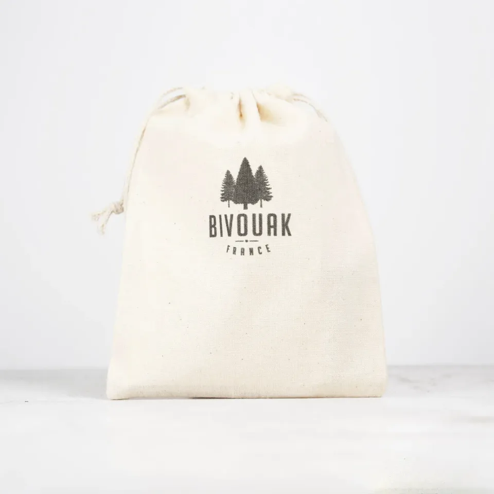 Bivouak Sac cadeau à composer coton bio 15x20 cm