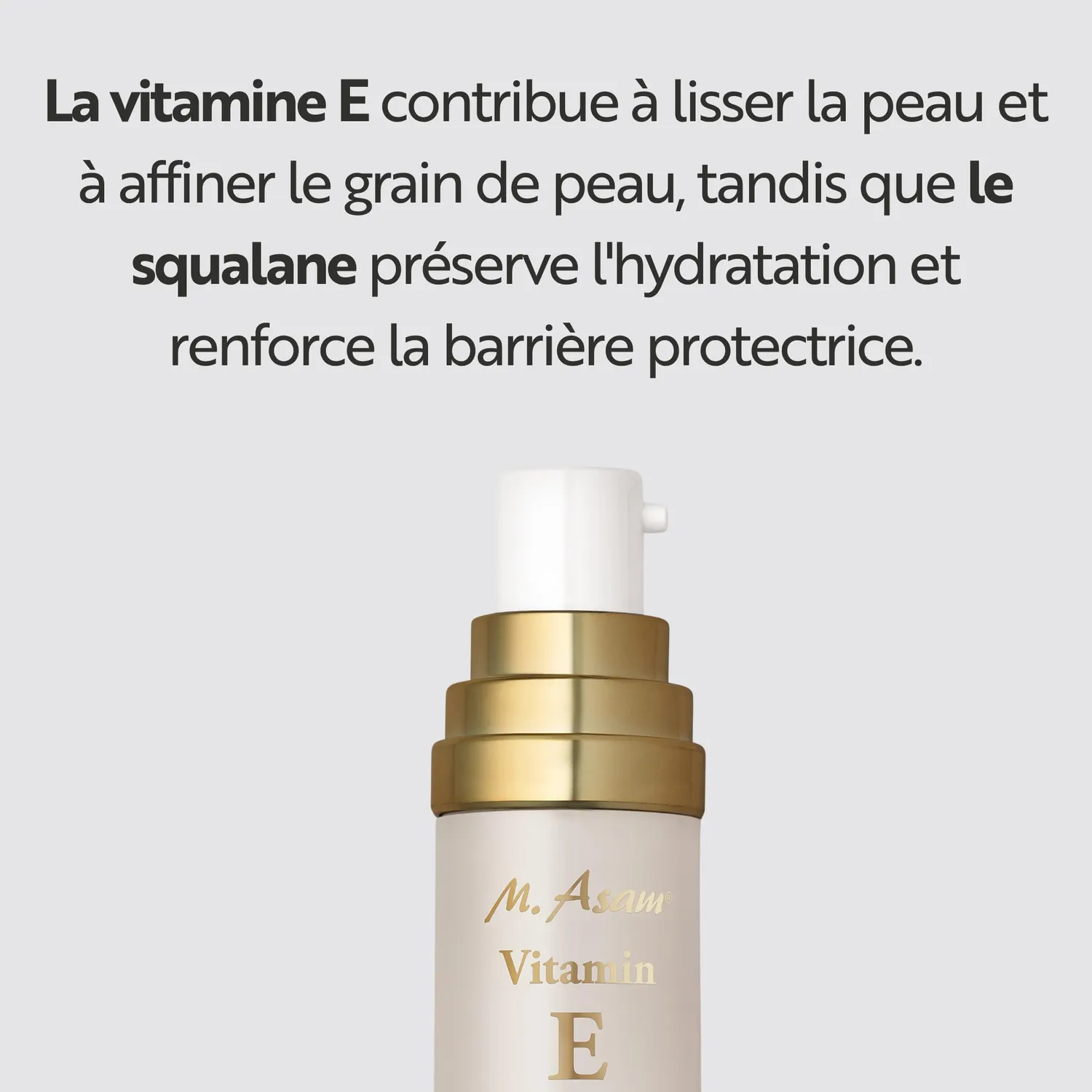 M. Asam Vitamin E sérum lissant visage 50ml abricot
