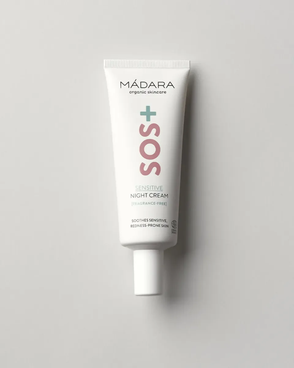 Mádara SOS+ Sensitive Night crème nuit 70 ml