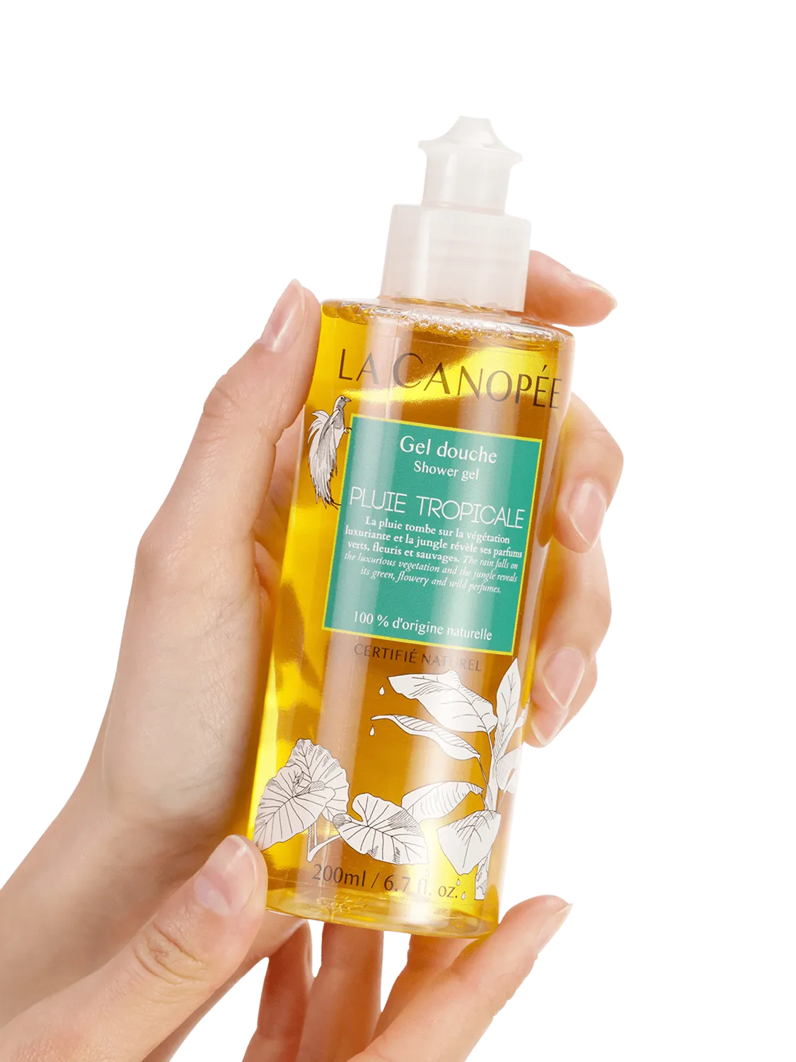 La Canopée Pluie Tropicale gel douche 200 ml orange douce