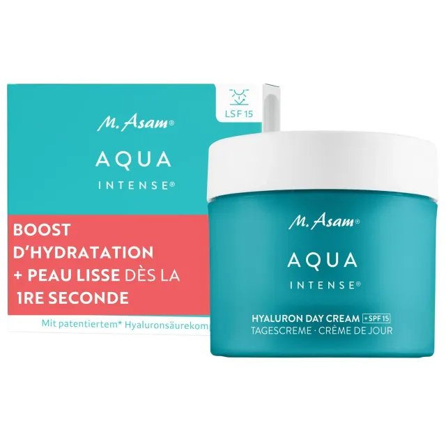 M. Asam Aqua Intense crème visage SPF15 50 ml hydratante