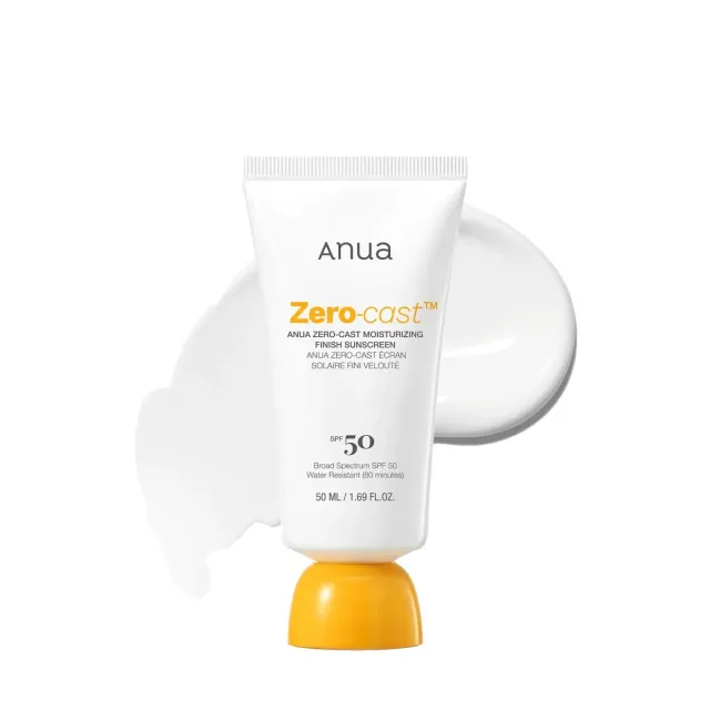 Anua Zero-Cast Moisturizing crème solaire 50 ml SPF50+ invisible