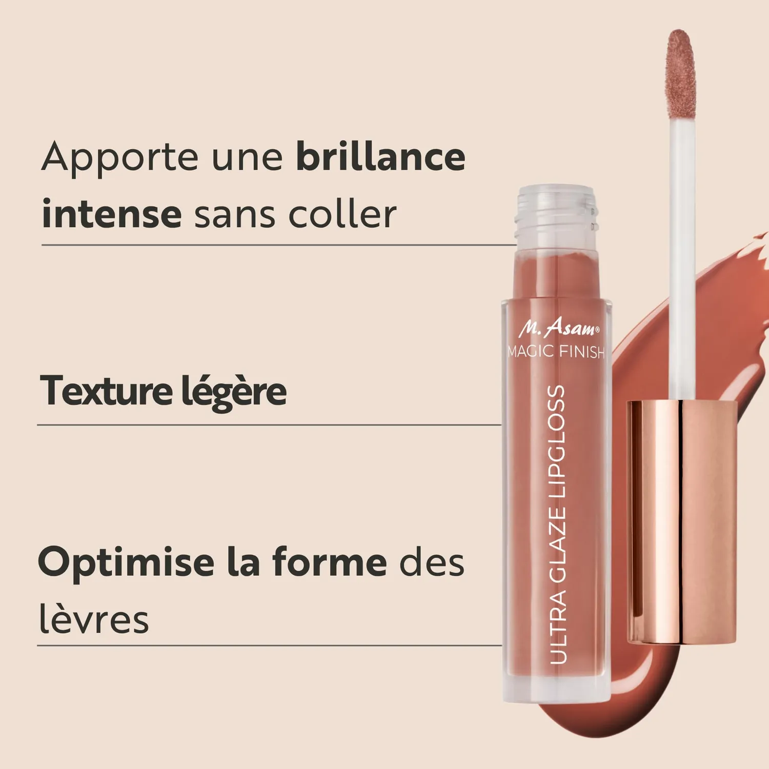 M. Asam Magic Finish Ultra Glaze gloss Crispy-Peanut 4ml