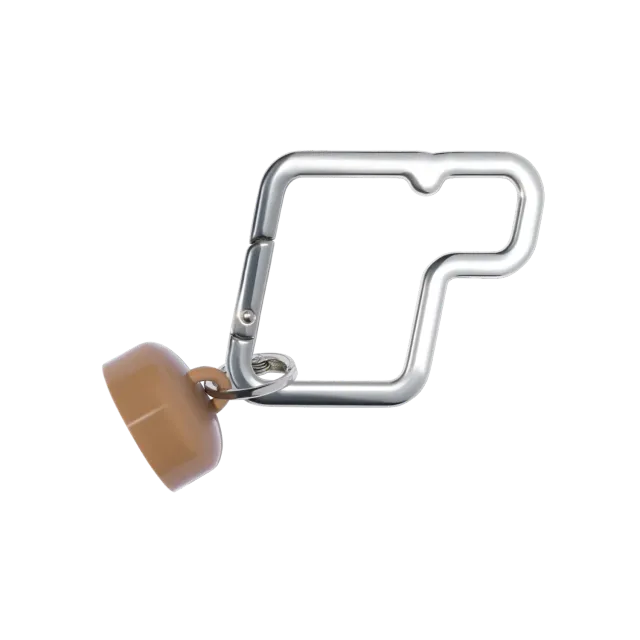 Rhode Carabiner mousqueton porte-cles metal 4,8 cm