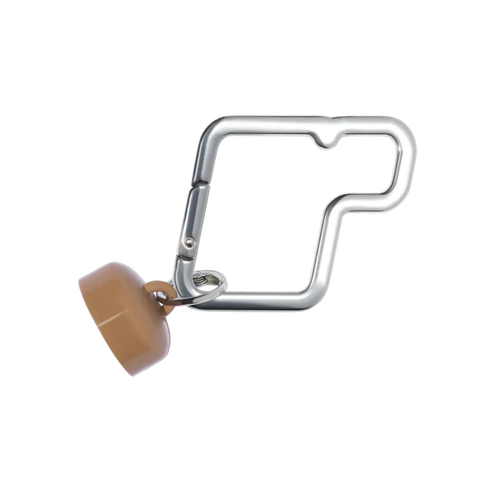 Rhode Carabiner mousqueton porte-cles metal 4,8 cm