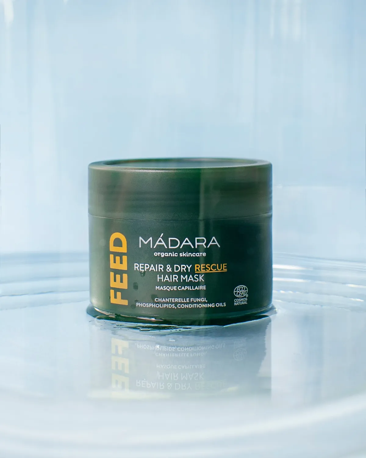 Mádara Feed Repair & Dry Rescue masque cheveux 180 ml