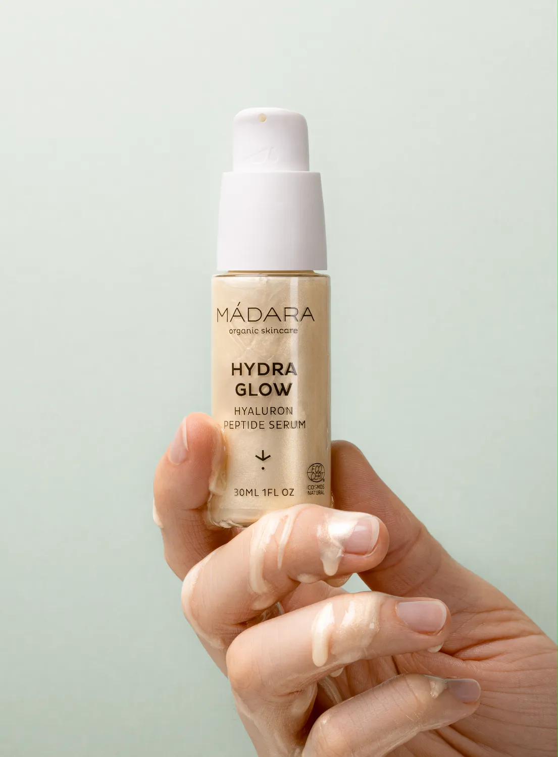 Mádara Hydra Glow Hyaluron Peptide sérum éclat 30 ml