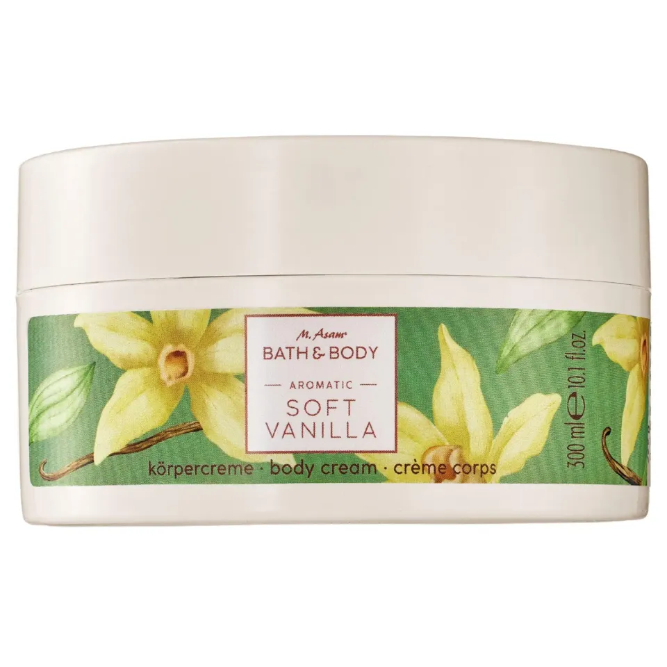 M. Asam Bath & Body Soft Vanilla crème corps 300 ml vanille