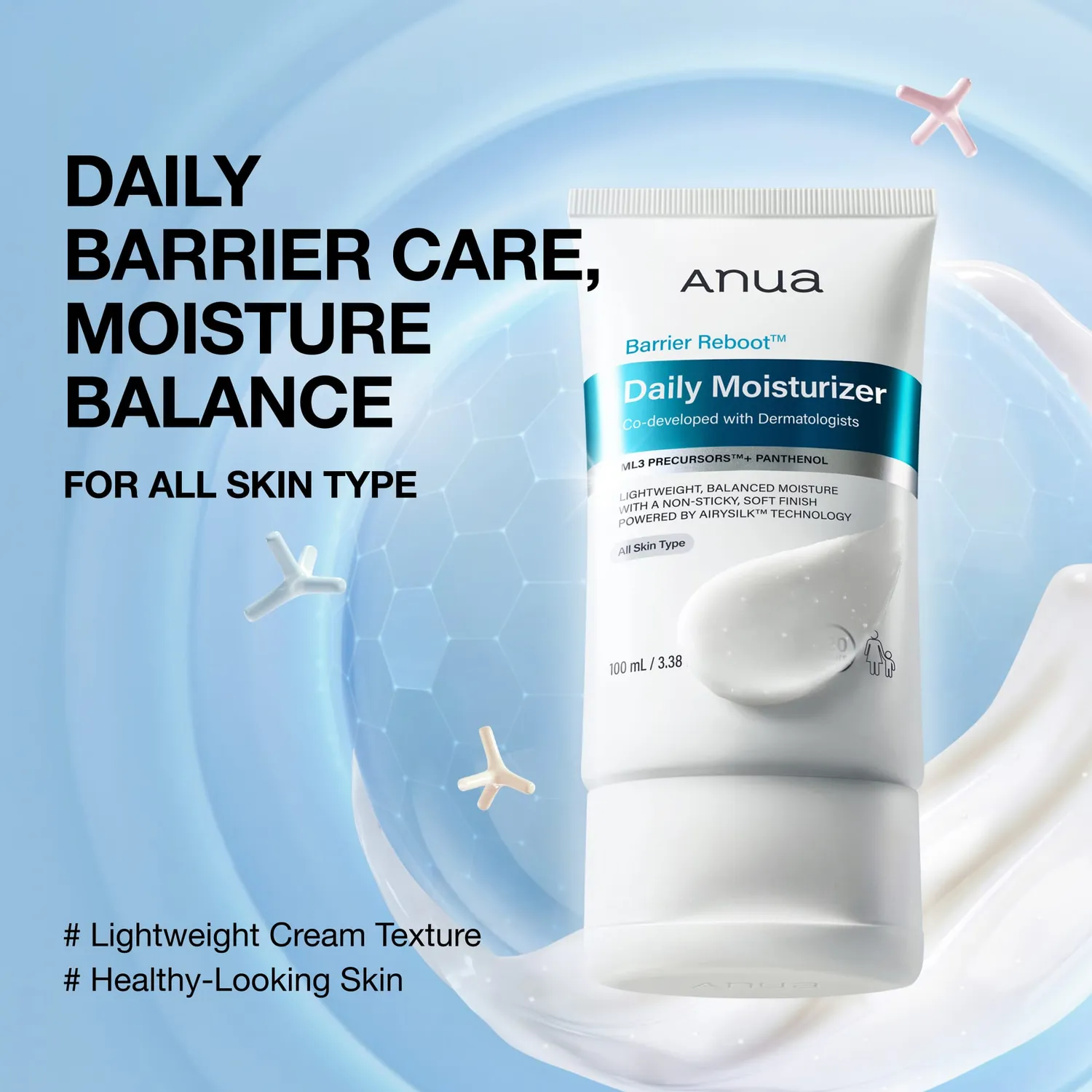 ANUA Barrier Reboot crème hydratante barrière rougeurs